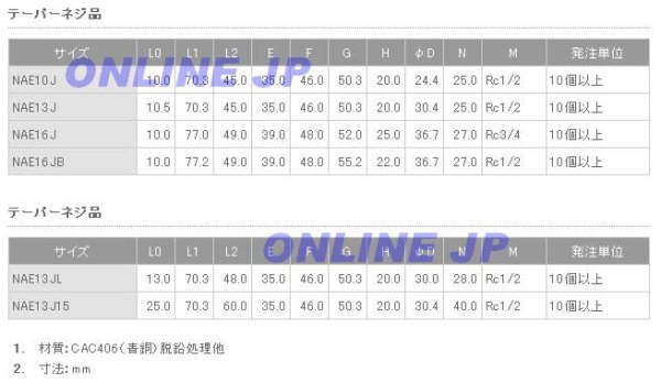 画像3: NAE13J15  プッシュマスター　座付水栓エルボ【ブリヂストン】 (3)