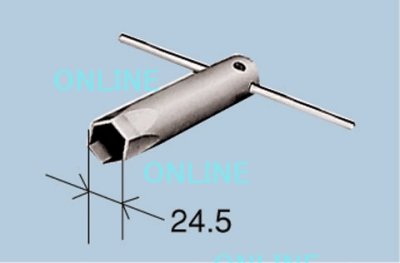 画像2: TZ8 リモコンフラッシュバルブ操作弁締め付け工具【TOTO】  (2)