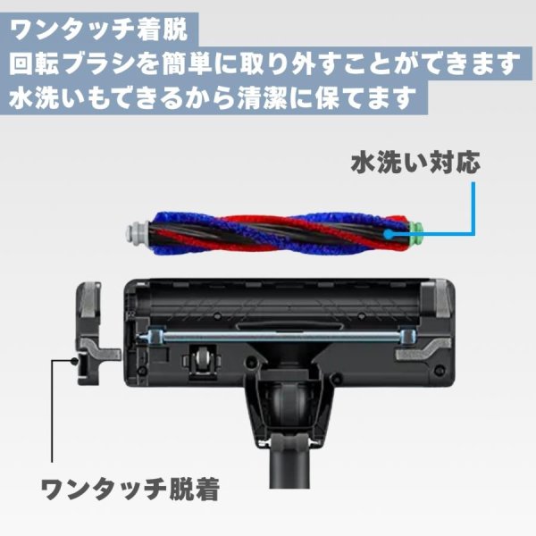 画像14: PV-BL50P-C 日立 掃除機 コードレス スティック パワかるスティック ライトゴールド (14)