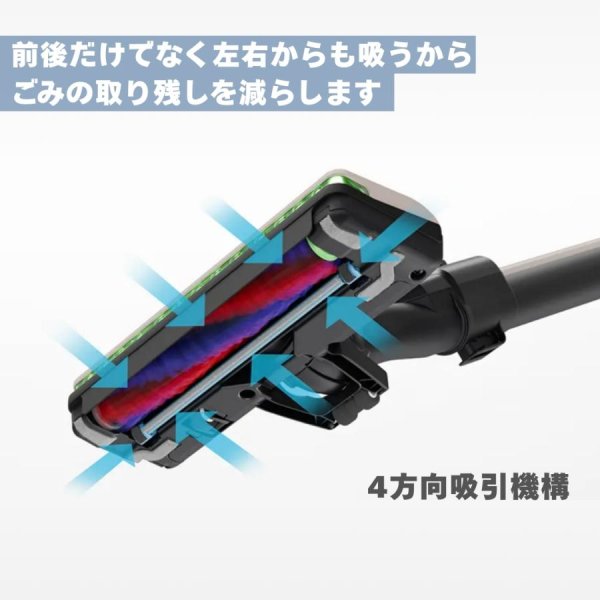 画像15: PV-BL50P-C 日立 掃除機 コードレス スティック パワかるスティック ライトゴールド (15)