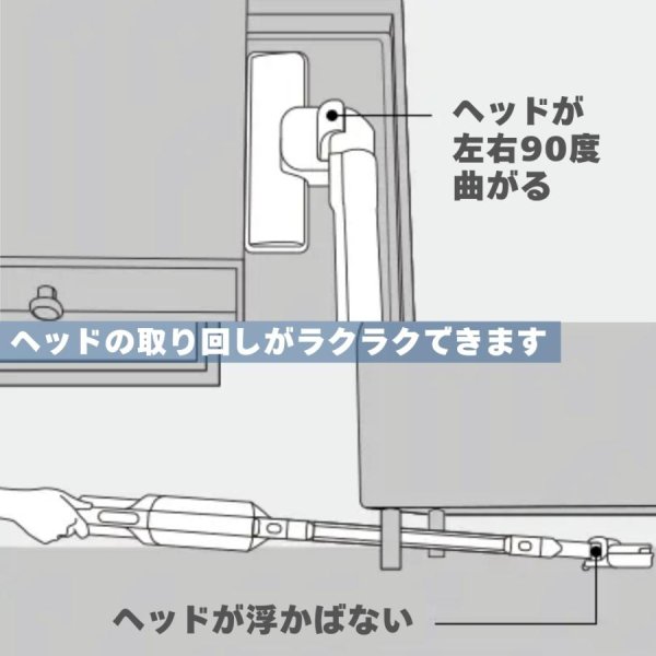 画像18: PV-BL50P-C 日立 掃除機 コードレス スティック パワかるスティック ライトゴールド (18)