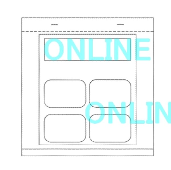 画像1: HH11193【TOTO】ロータンクふたガタ防止パッキン（ユニット）4個入り　HF91004UR (1)