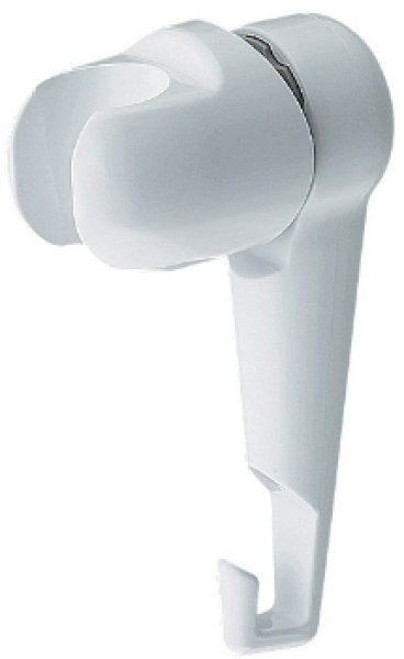 画像1: 353-584 後付式角度調節シャワフック【株式会社カクダイ】 (1)