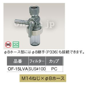 画像1: オイルストレーナー　OF-15LVA【オンダ製作所】 (1)