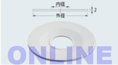 画像1: 621-750-ｘ 配管カバー用ゴムプレート【株式会社カクダイ】　 (1)