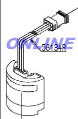 画像2: TH58134R 　光電センサー 旧58134R 【TOTO】 (2)