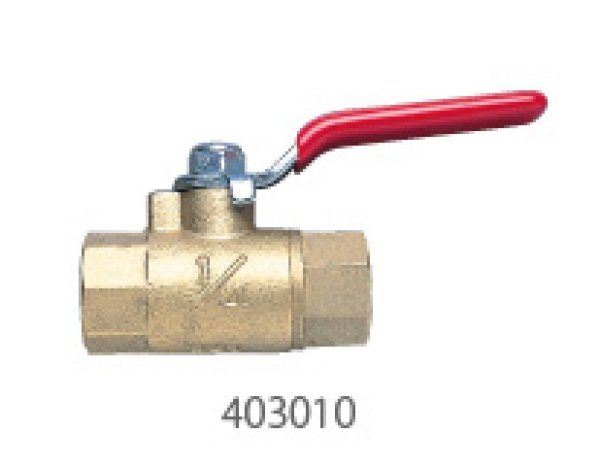 画像1: 両メスボールコック  ON306R【403010】1/4 両メスボールコック  PT1/4×PT1/4【株式会社オーミヤ】 (1)