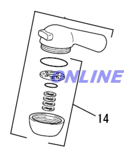 画像2: HC712TK   シャワーヘッド組　旧HC712DW 【KVK】 (2)