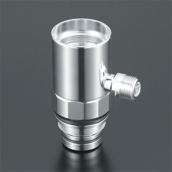 画像2: ZK5021PN   シングルレバー混合栓用分岐金具・KVK専用  (分岐止水栓無し)【KVK】 (2)