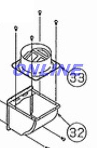 画像1: サンウェーブ　NFV-942用　L型ダクト組立+排気口組立 (1)