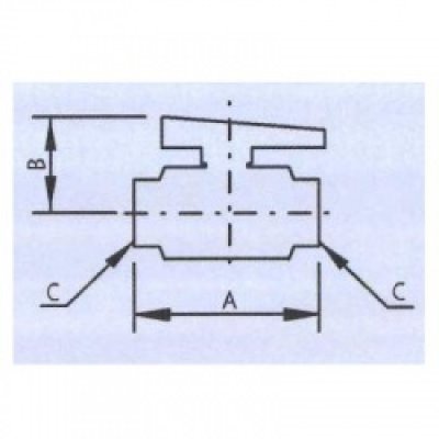 画像2: 655-507  PVCボールバルブ ねじ式タイプ【株式会社カクダイ】  (2)