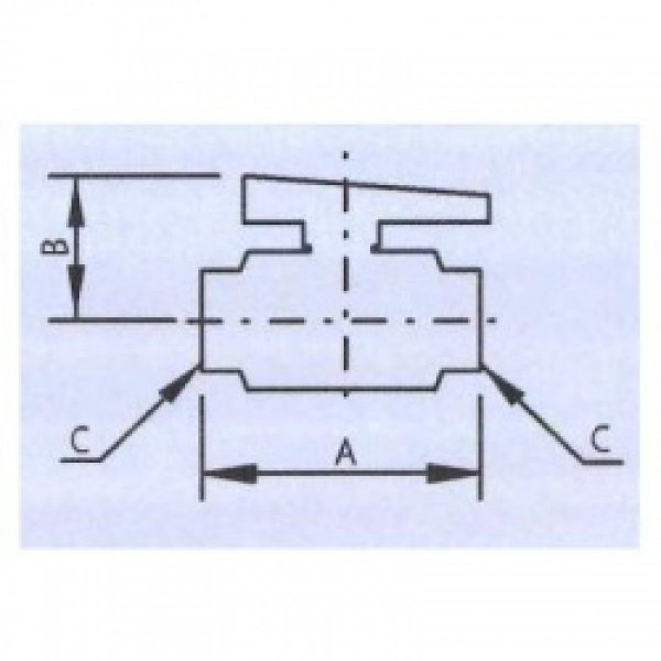 画像2: 655-507  ＰＶＣボールバルブ　ねじ式タイプ【株式会社カクダイ】　 (2)