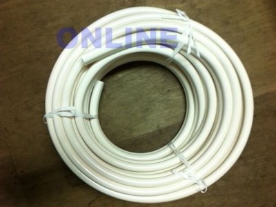 画像3: 追炊き用巻ペアホース(15AX20M)  白 ★4巻限定★無くなり次第後継品に変更★  (3)