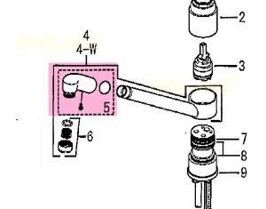 画像1: KP875DW  断熱キャップ【KVK】 (1)