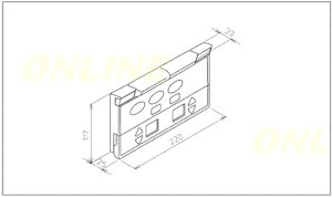 画像1: TCH482S  リモコン組品 【TOTO】 (1)