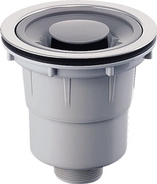 画像1: 452-602 浅型流し台トラップ 【株式会社カクダイ】 (1)