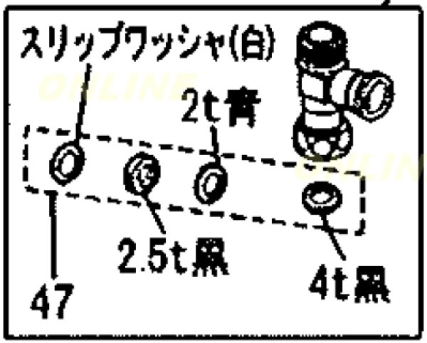 画像4: DL531A-PFC01 　温水洗浄便座DL-EDX10用　分岐水栓セット　旧　DL531A-PFC000【PANASONIC】 (4)