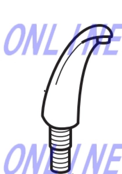 画像2:  A-4937   LIXIL・INAX 手洗吐水口 トイレ部品 (2)