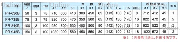 画像4: PR-735B【プレパイ工業株式会社】FRP製　パイプ流入型地中埋設型グリーストラップ　75L(Bタイプ) (4)