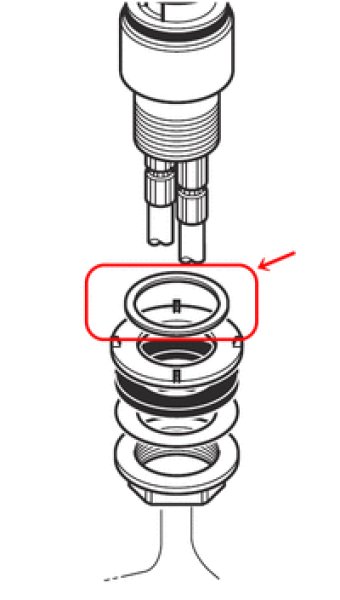 画像2: KPS1355 トップシールパッキン  旧ＭＹＭ品　FA237Hトステム仕様 (2)