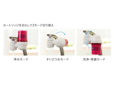 画像5: 【(M)PR-WH-3】【KITZ】浄水器|　ピュリフリーロンド(ホワイト) (5)