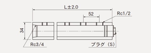 画像2: HN●●YCS  プッシュマスター　一体型ヘッダー（HNヘッダー）【ブリヂストン】 (2)