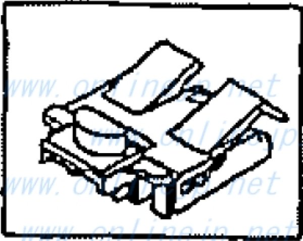 画像2: RLX4SF01LF021  駆動ユニット　左右　共通　白　【PANASONIC】GRXDN80S1R10用　 (2)