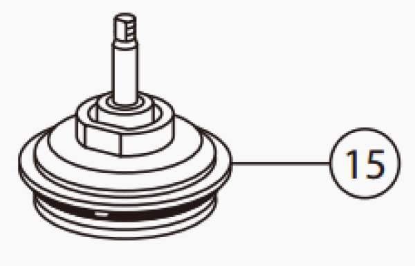 画像2: A-936   定量止水計量部カムケース 【LIXIL INAX】 (2)