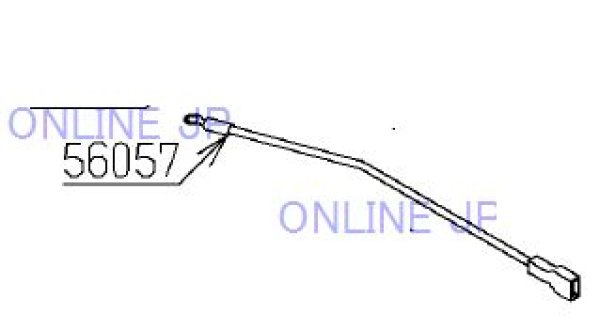 画像1: TH56057【TOTO】 コネクタ付ビニルコード (1)