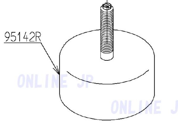 画像2: TH95142R  浮玉【TOTO】　 (2)