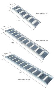 画像1: BR-16  アルミブリッジ（ツメタイプ歩行型）【株式会社オーミヤ】 (1)