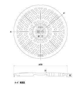 画像1: JOTO　樹脂格子蓋/耐圧タイプ　JT2-300KW (1)