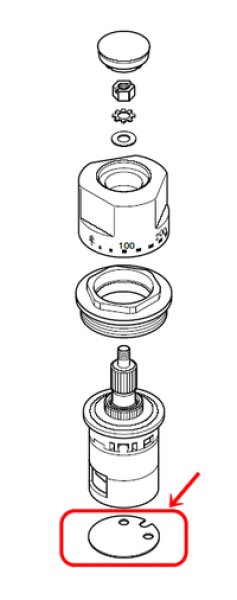 画像1: KVK パッキン  ZK118A292 (1)