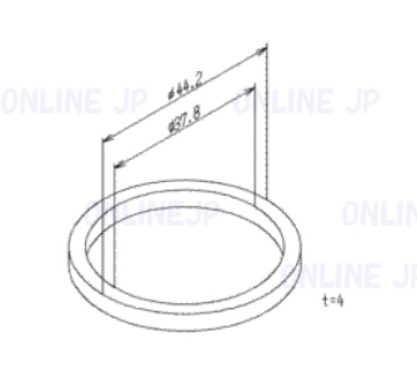 画像1: TH91024E パッキン 旧91024E 【TOTO】 (1)