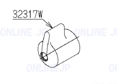 画像2: TH32317W  レバーハンドル 旧32317W A【TOTO】 (2)