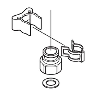 画像2: ジョイントセット（寒冷地用） KVK Z664W (2)