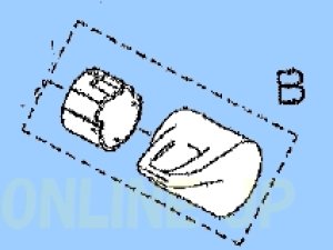 画像1: M-35M   MW-410Y/MW-410YDA用　樹脂切替ハンドル・メッキ付【ミズタニバルブ】 (1)