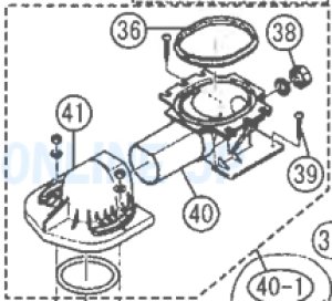 画像1: CH1002WS用　排水アジャスター一括セット　CH4682R002SK【PANASONIC】 (1)