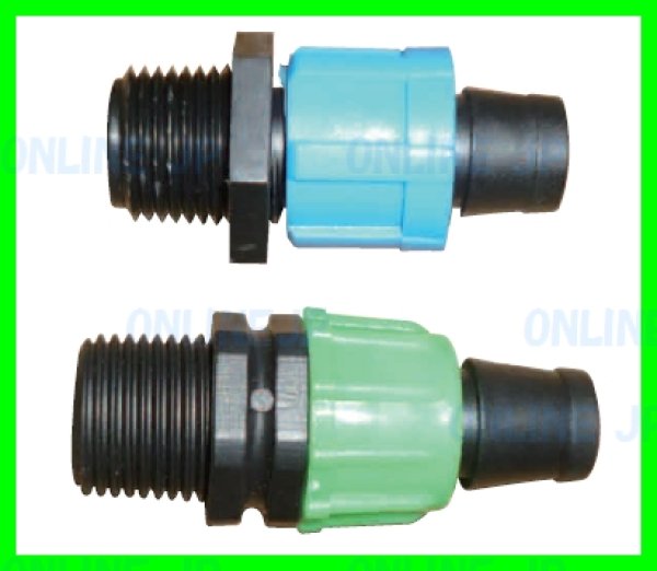 画像2: 【東栄管機】点滴チューブ用　ニップル　TSK1007　点滴チューブ×　1/2外ネジ (2)