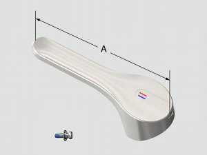 画像1: A-6772【LIXIL INAX】  シングルレバー操作部　 (1)