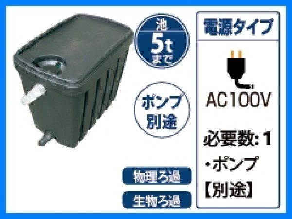 画像2: C50TFS110 クリーンポンド【グローベン】　生物ろ過フィルター　　 (2)