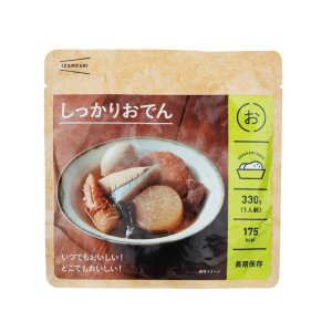 画像1: 【イザメシ】[635-241]イザメシ しっかりおでん （長期保存食/3年保存/おかず） (1)