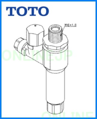 画像1: 旧5B000048⇒新TH5B0048  調圧弁ユニット【TOTO】 (1)
