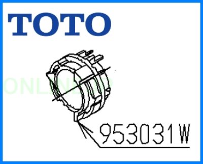 画像3: TH953031W 切替ストッパー 旧953031W 【TOTO】 (3)