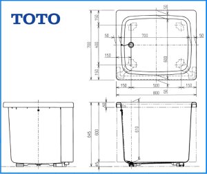 画像1: 【TOTO】納期1ヶ月　AF*800ポリバス　P103L #54の浴槽のエプロンのみ (1)