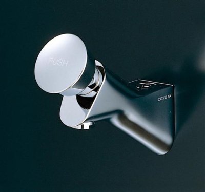 画像2: TL19　 自閉式横水栓【TOTO】 (2)