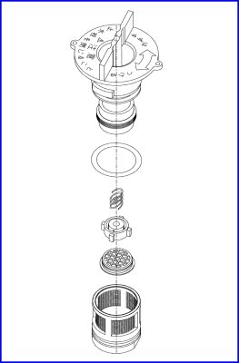 画像2: HH0704  フィルターユニット【TOTO】 (2)
