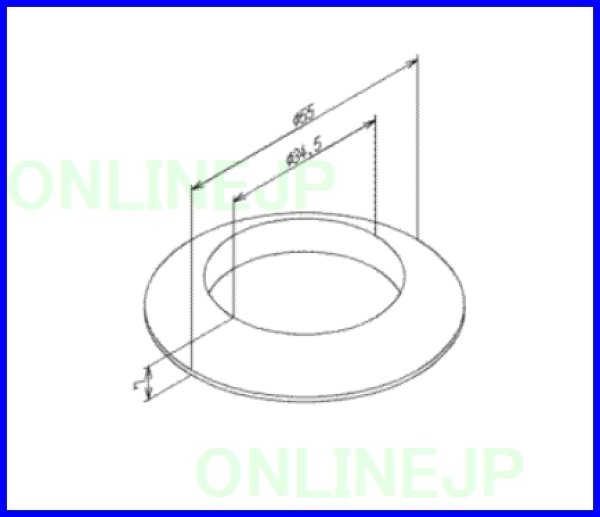 画像1: TH91084E  パッキン【TOTO】 (1)
