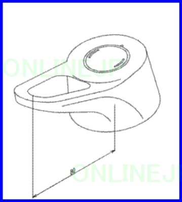 画像2: TH5D0012  ハンドルユニット【TOTO】ハンドルユニット 旧5D000012 (2)