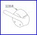 画像1: TH32384W レバーハンドル　旧32384W #N11 【TOTO】 (1)